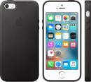 Накладка Apple Leather Case для iPhone SE чёрный MMHH2ZM/A5