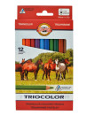Набор цветных карандашей Koh-i-Noor JUMBO 12 шт 3142