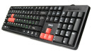 Клавиатура проводная Dialog KS-030U USB черный красный7