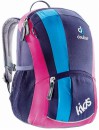 Школьный рюкзак Deuter KIDS 12 л розовый фиолетовый голубой 36013-5013