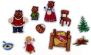 Магнитный театр Vladi toys "Три медведя" 10 предметов VT3206-102