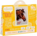 Набор для создания картины шерстью Toyzy Гнедой конь TZ-P001
