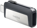 Флешка USB 16Gb SanDisk Ultra Dual SDDDC2-016G-G46 серый с узором2