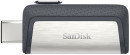 Флешка USB 16Gb SanDisk Ultra Dual SDDDC2-016G-G46 серый с узором5