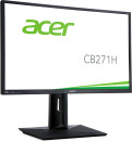 Монитор 27" Acer CB271Hbmidr черный TN 1920x1080 300 cd/m^2 1 ms DVI HDMI VGA10