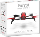 Квадрокоптер Parrot Bebop Drone 2 красный + джойстик Parrot SkyController PF7261105