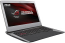Ноутбук ASUS G752Vm 17.3" 1920x1080 Intel Core i7-6700HQ 1 Tb 256 Gb 16Gb nVidia GeForce GTX 1060 6144 Мб серый Windows 10 Home 90NB0D61-M004403
