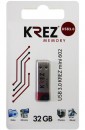 Флешка USB 32Gb Krez mini 602 черно-красный KREZ602U3BR322