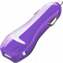 Автомобильное зарядное устройство Deppa 22131 1A USB фиолетовый
