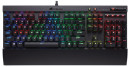 Клавиатура проводная Corsair Gaming K70 RGB Rapidfire USB черный Cherry MX Speed RGB CH-9101014-RU2