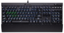 Клавиатура проводная Corsair Gaming K70 RGB Rapidfire USB черный Cherry MX Speed RGB CH-9101014-RU4