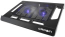 Подставка для ноутбука 15.6" Crown CMLS-937 290x350x45mm USB 510g черный2