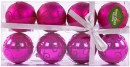 Набор шаров Новогодняя сказка 6 см 8 шт розовый 972350