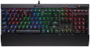 Клавиатура проводная Corsair Gaming K70 Lux RGB USB черный Cherry MX RGB Red CH-9101010-RU4