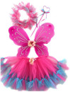 Карнавальный костюм Новогодняя сказка Фея, розовый от 3 лет 972570