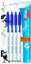 Шариковая ручка Paper Mate BP 045 4 шт синий 0.5 мм PM-S0260345