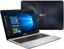 Ноутбук ASUS X556UQ 15.6" 1366x768 Intel Core i7-6500U 1Tb 8Gb nVidia GeForce GT 940M 2048 Мб черный Windows 10 90NB0BH1-M029104