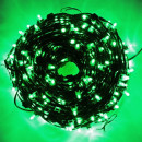Гирлянда для деревьев уличная LED CLIP LIGHT, 50 м, зеленый кабель|1