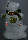 Подсвечник Winter Wings Мишка со звездочкой, светящийся, керамика 12 см N1616913