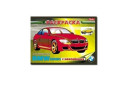 Раскраска-книжка с наклейками BMW, ф. А5, 4 л., 1 дизайн, 011393