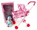Кукла Shantou Gepai Младенец в коляске 20 см F1277-3