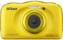 Фотоаппарат Nikon Coolpix W100 13.2Mp 3x Zoom желтый