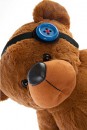 Мягкая игрушка медведь Fluffy Family Влюбленный пират 50 см коричневый плюш2