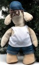 Мягкая игрушка овечка Fluffy Family Овечки челОвечки Диджей 30 см бежевый текстиль  6810313