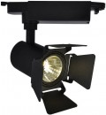 Трековый светодиодный светильник Arte Lamp Track Lights A6709PL-1BK