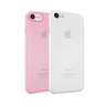 Набор чехлов Ozaki 0.3 Jelly для iPhone 7 прозрачный розовый OC720CP10