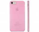 Накладка Ozaki O!coat 0.3 Jelly для iPhone 7 розовый OC735PK