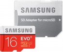 Карта памяти Micro SDHC 16Gb Class 10 Samsung MB-MC16DA/RU + SD adapter3