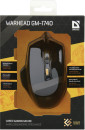 Мышь проводная DEFENDER Warhead GM-1740 чёрный USB 527404