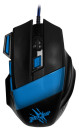 Мышь проводная Oklick 775G чёрный синий USB