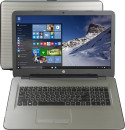 Ноутбук HP 17-y019ur 17.3" 1600x900 AMD E-E2-7110 128 Gb 4Gb AMD Radeon R2 серебристый Windows 10 X7G76EA3