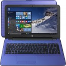 Ноутбук HP 15-ba098ur 15.6" 1366x768 AMD E-E2-7110 SSD 128 4Gb AMD Radeon R2 синий Windows 10 Home X7G73EA3