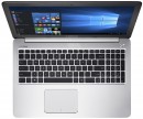 Ноутбук ASUS K501UX-FI074T 15.6" 3840x2160 Intel Core i7-6500U 1 Tb 128 Gb 8Gb nVidia GeForce GTX 950M 2048 Мб серебристый Windows 10 Home 90NB0A62-M008003