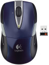 Мышь беспроводная Logitech Wireless Mouse M525 Blue синий чёрный USB 910-0049332