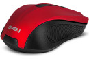Мышь беспроводная Sven RX-345 красный USB2