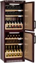 Винный шкаф Pozis ШВД-78 коричневый2