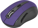 Мышь беспроводная DEFENDER Accura MM-965 фиолетовый USB 52969