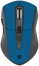 Мышь беспроводная Defender Accura MM-965 синий USB3