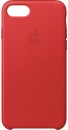 Накладка Apple Leather Case для iPhone 7 красный MMY62ZM/A2