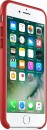 Накладка Apple Leather Case для iPhone 7 красный MMY62ZM/A3