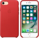 Накладка Apple Leather Case для iPhone 7 красный MMY62ZM/A5