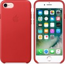Накладка Apple Leather Case для iPhone 7 красный MMY62ZM/A7