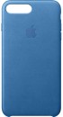 Накладка Apple Leather Case для iPhone 7 Plus голубой MMYH2ZM/A2
