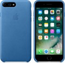 Накладка Apple Leather Case для iPhone 7 Plus голубой MMYH2ZM/A3