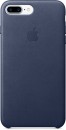 Накладка Apple Leather Case для iPhone 7 Plus синий MMYG2ZM/A