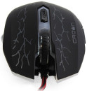 Мышь проводная Crown CMXG-613 чёрный USB3